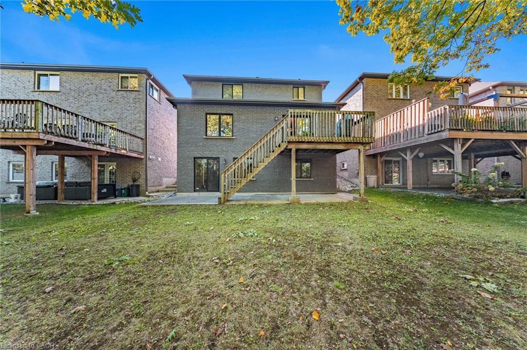 305 Wesley Boulevard, Cambridge, ON - Outdoor With Deck Patio Veranda