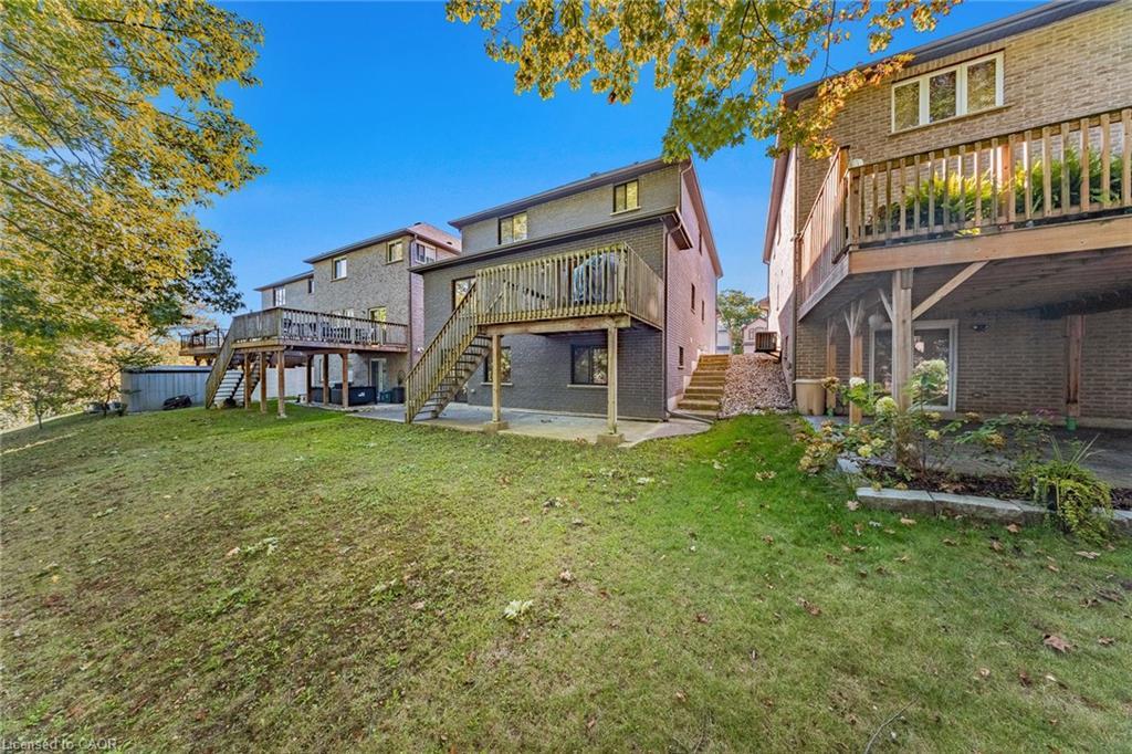 305 Wesley Boulevard, Cambridge, ON - Outdoor With Deck Patio Veranda