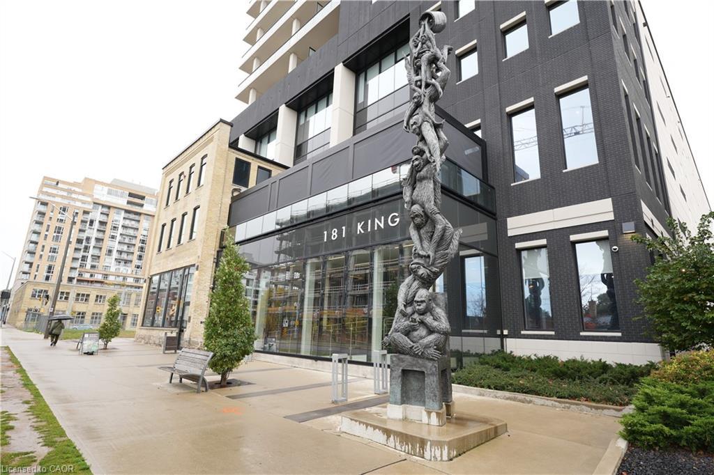 1002-181 King Street S, Waterloo, ON - Outdoor With Facade
