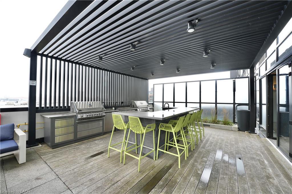 1002-181 King Street S, Waterloo, ON - Outdoor With Deck Patio Veranda With Exterior