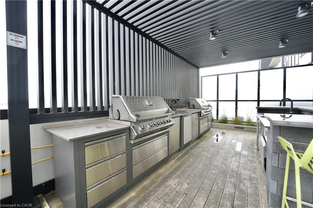 1002-181 King Street S, Waterloo, ON - With Deck Patio Veranda With Exterior