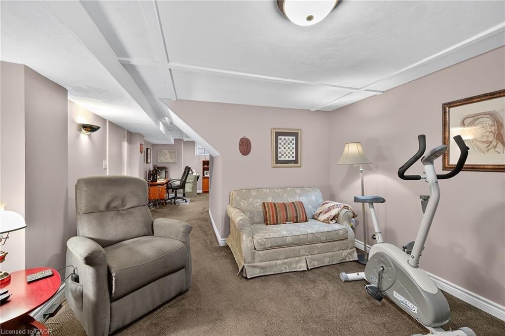 875 Garth Street, Hamilton, ON - Indoor Photo Showing Gym Room