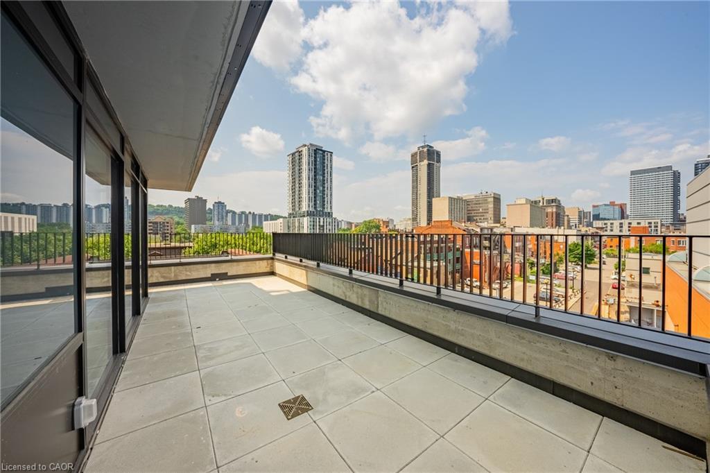 511-1 Jarvis Street, Hamilton, ON - Outdoor With Balcony