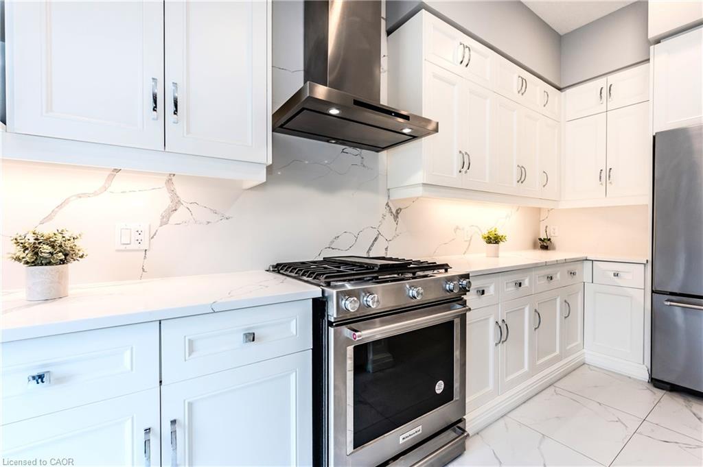 55 Spachman Street, Kitchener, ON - Indoor Photo Showing Kitchen With Upgraded Kitchen