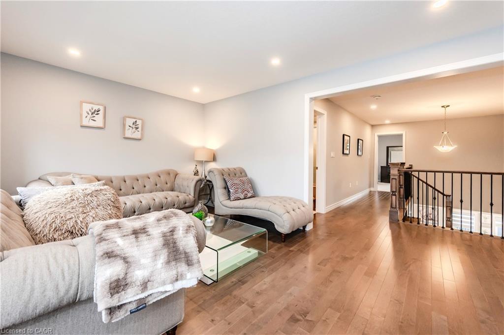 55 Spachman Street, Kitchener, ON - Indoor Photo Showing Living Room