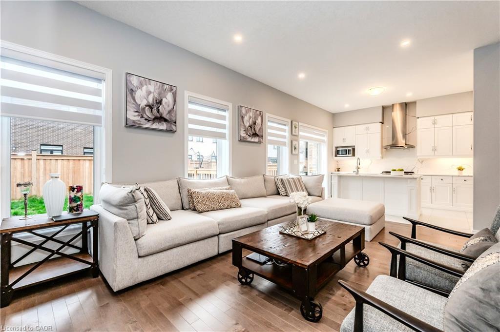 55 Spachman Street, Kitchener, ON - Indoor Photo Showing Living Room