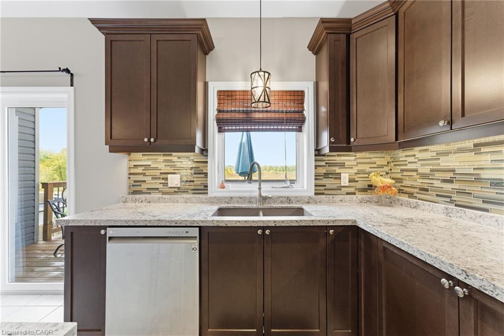 383 Erie Avenue, Brantford, ON - Indoor Photo Showing Kitchen With Double Sink