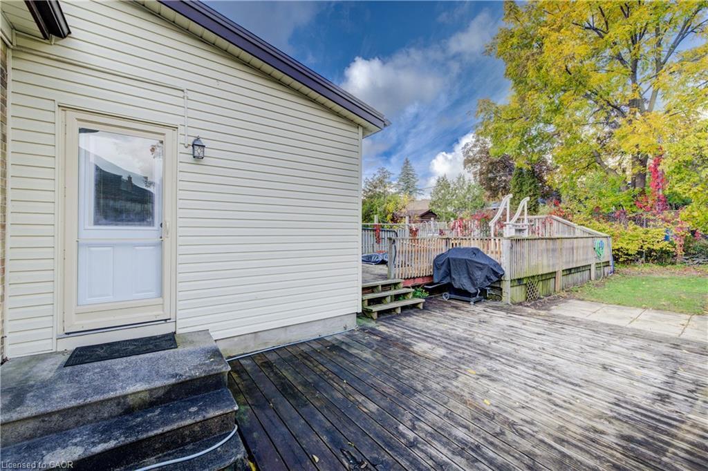 174 Union Street E, Waterloo, ON - Outdoor With Deck Patio Veranda With Exterior