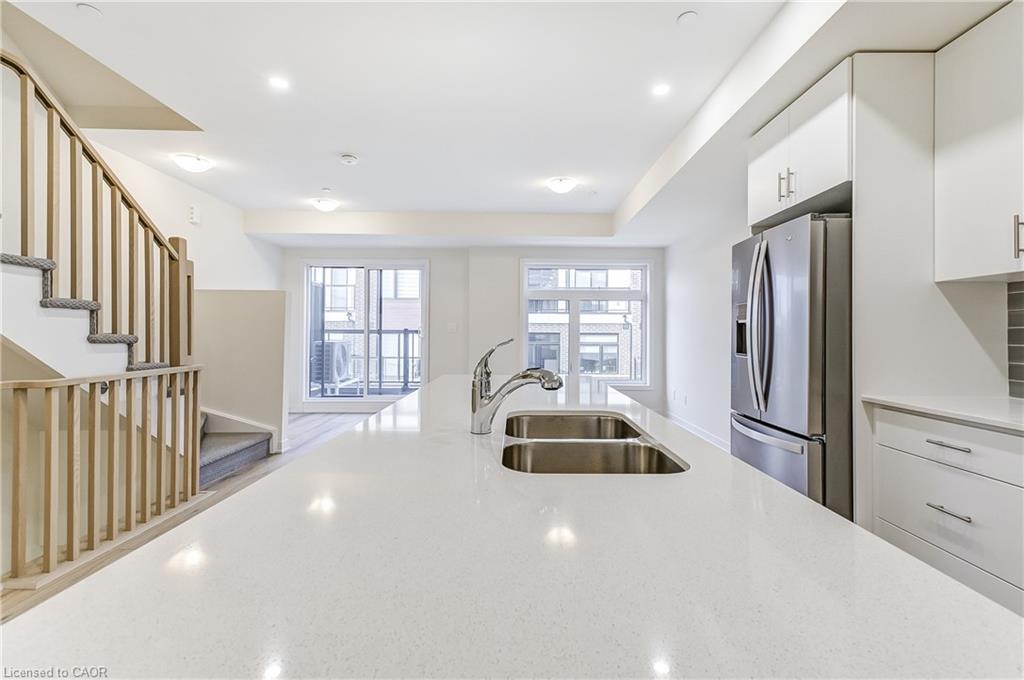 202-755 Omega Drive, Pickering, ON - Indoor Photo Showing Kitchen With Double Sink With Upgraded Kitchen