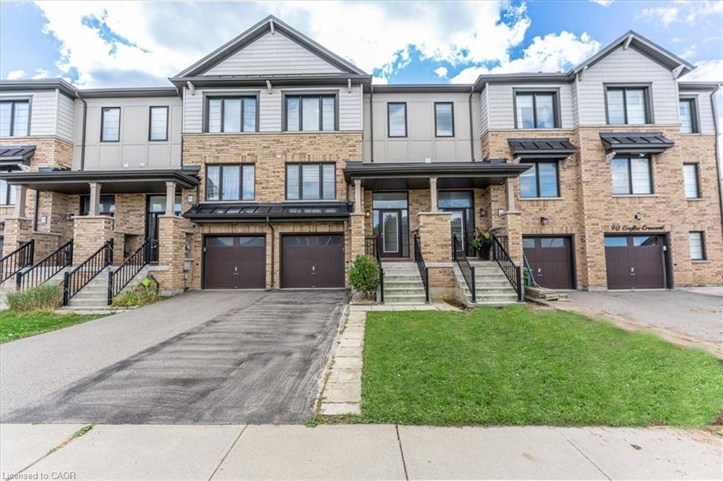 94 Crafter Crescent, Stoney Creek, ON - Outdoor With Facade