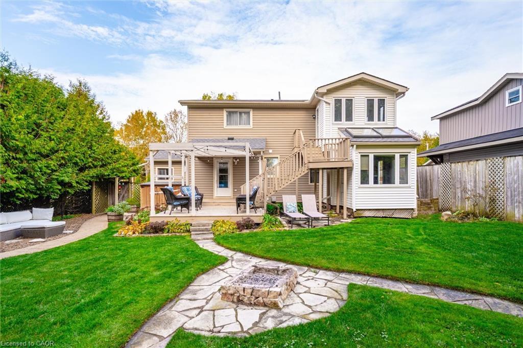 6548 Beatty Line N, Fergus, ON - Outdoor With Deck Patio Veranda