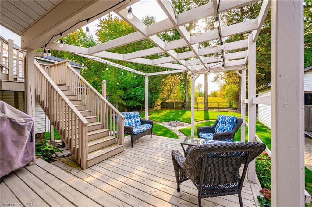 6548 Beatty Line N, Fergus, ON - Outdoor With Deck Patio Veranda With Exterior
