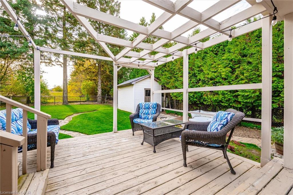 6548 Beatty Line N, Fergus, ON - Outdoor With Deck Patio Veranda With Exterior