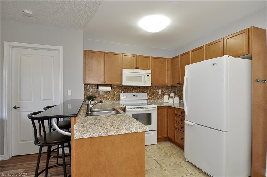 302-8 Harris Street, Cambridge, ON - Indoor Photo Showing Kitchen With Double Sink