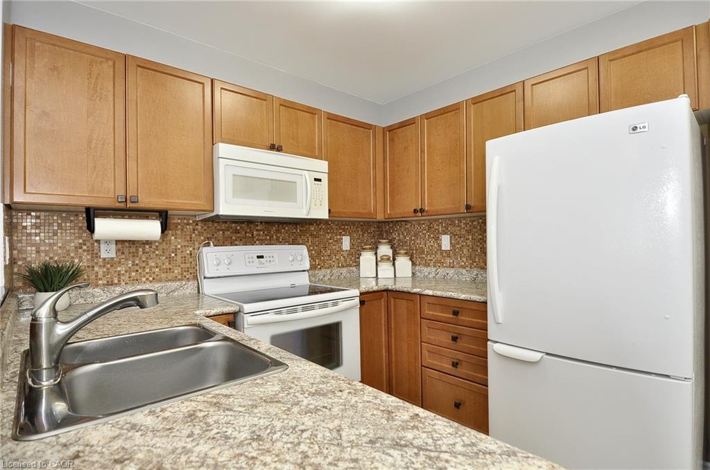 302-8 Harris Street, Cambridge, ON - Indoor Photo Showing Kitchen With Double Sink