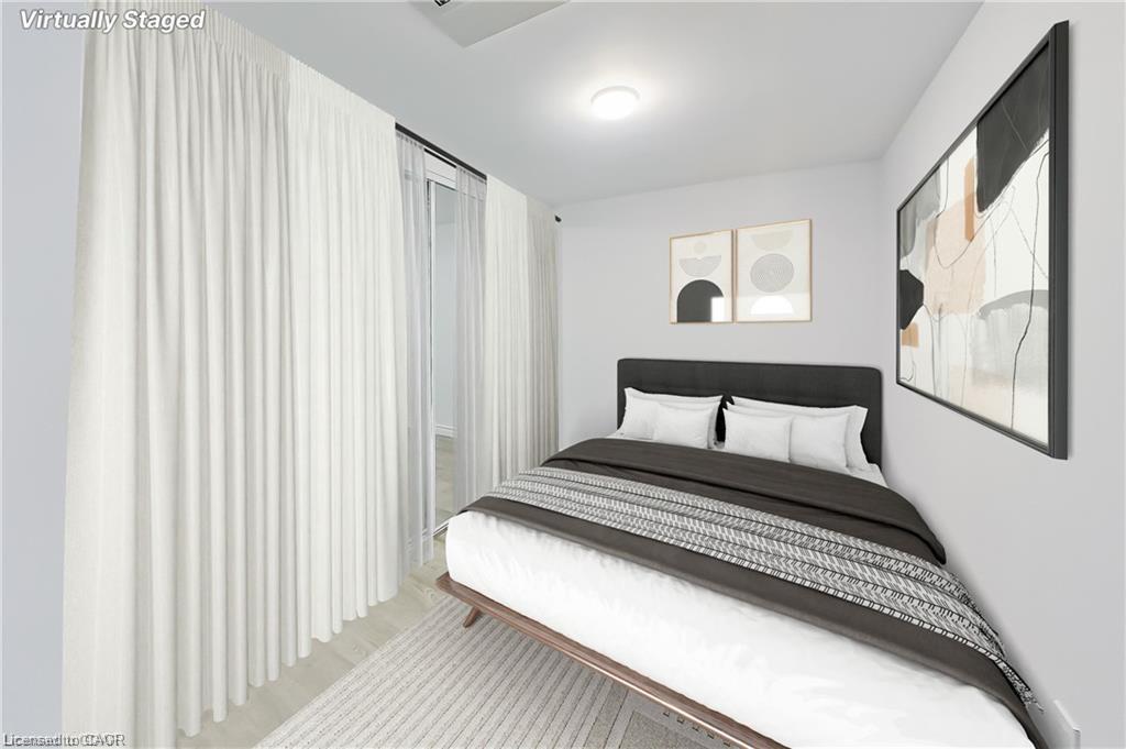 207-321 Spruce Street S, Waterloo, ON - Indoor Photo Showing Bedroom