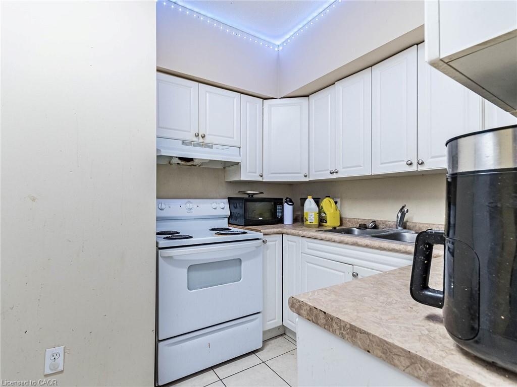 203-251 Lester Street, Waterloo, ON - Indoor Photo Showing Kitchen With Double Sink