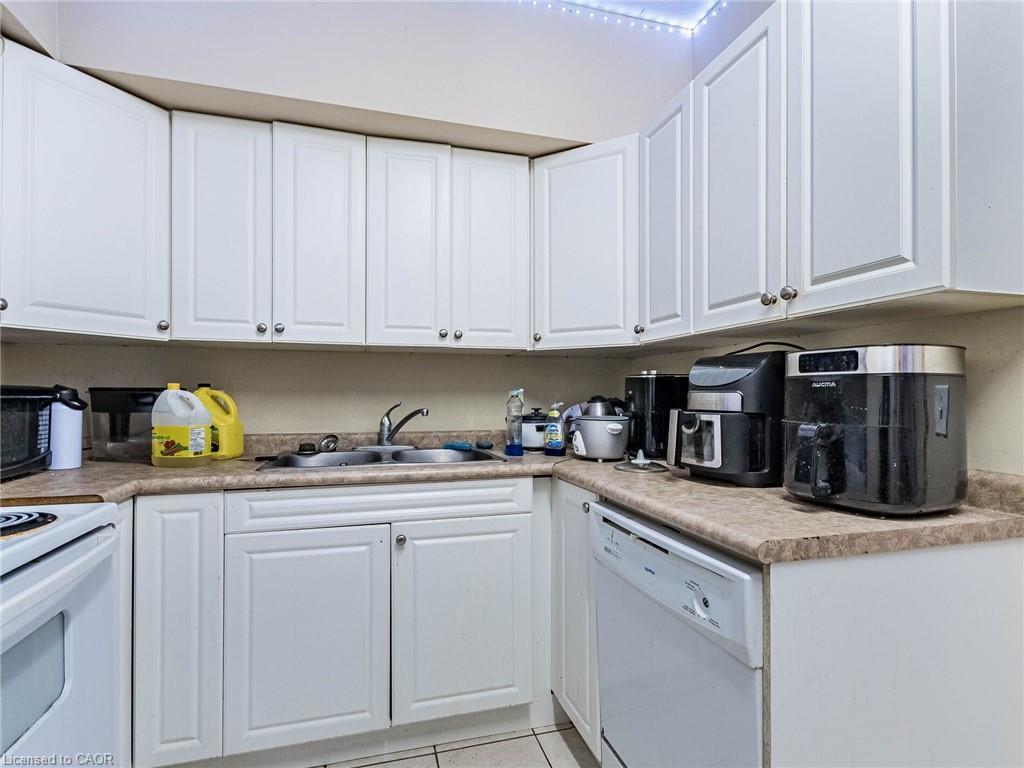 203-251 Lester Street, Waterloo, ON - Indoor Photo Showing Kitchen With Double Sink
