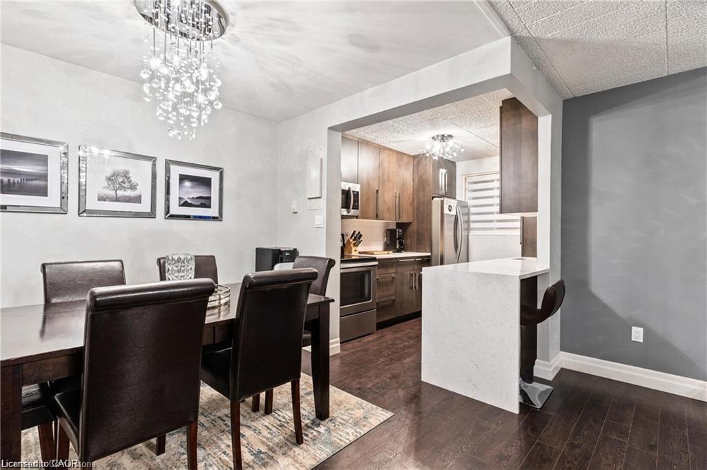 310-6 Walton Avenue, Kitchener, ON - Indoor Photo Showing Dining Room