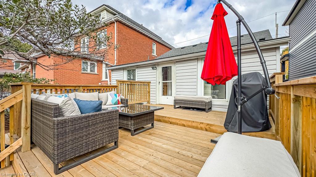 47 Tom Street, Hamilton, ON - Outdoor With Deck Patio Veranda With Exterior