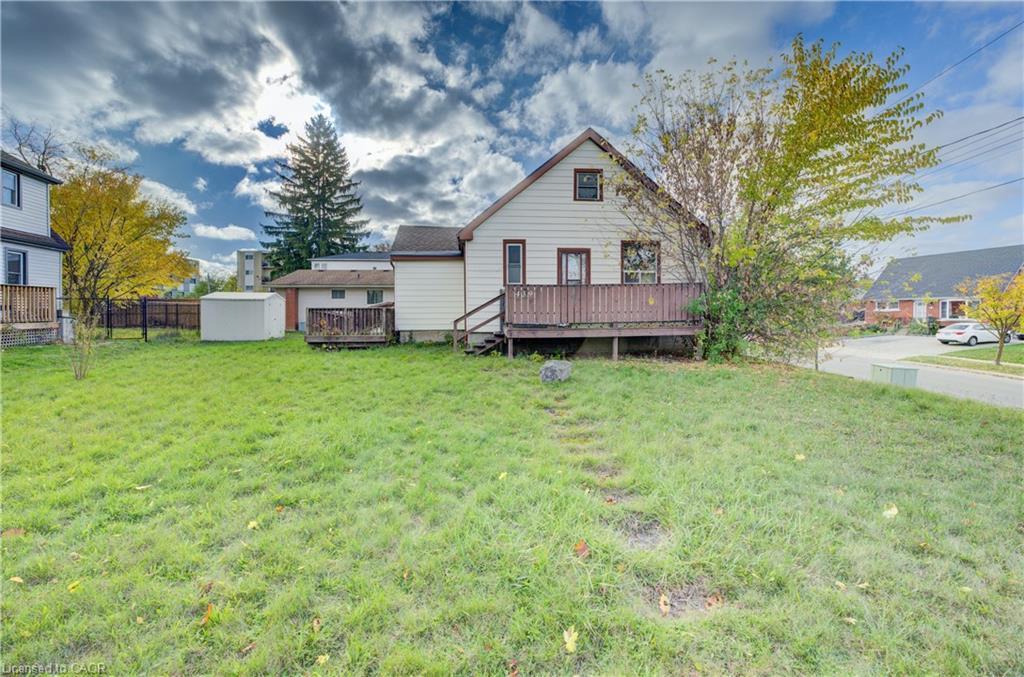 439 Alice Avenue, Kitchener, ON - Outdoor With Deck Patio Veranda