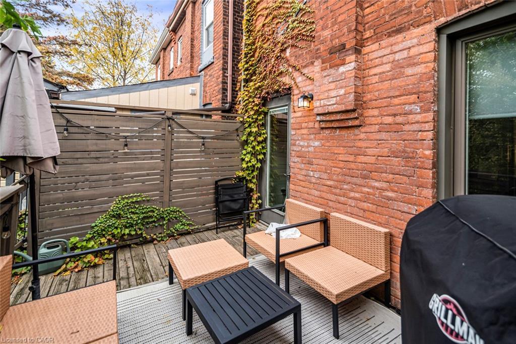 319 Hunter Street W, Hamilton, ON - Outdoor With Deck Patio Veranda With Exterior