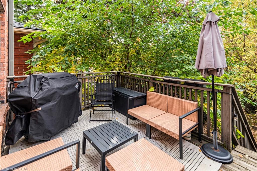 319 Hunter Street W, Hamilton, ON - Outdoor With Deck Patio Veranda With Exterior