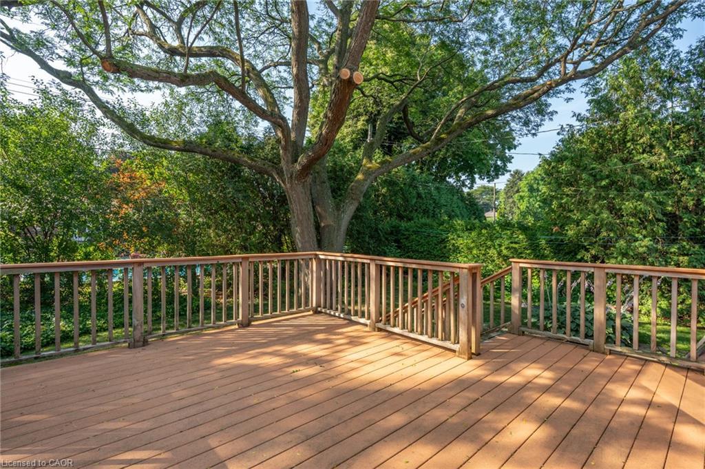 654 Hiawatha Boulevard, Ancaster, ON - Outdoor With Deck Patio Veranda With Exterior