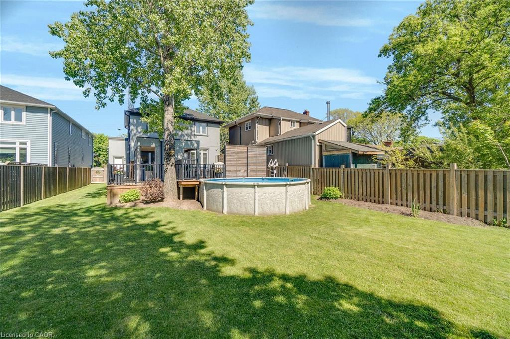 958 Beach Boulevard, Hamilton, ON - Outdoor With Above Ground Pool With Backyard With Exterior
