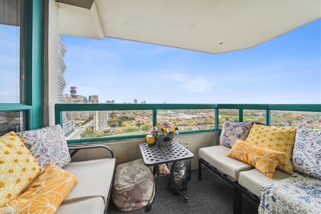 2603-550 Webb Drive, Mississauga, ON - With Balcony With Exterior