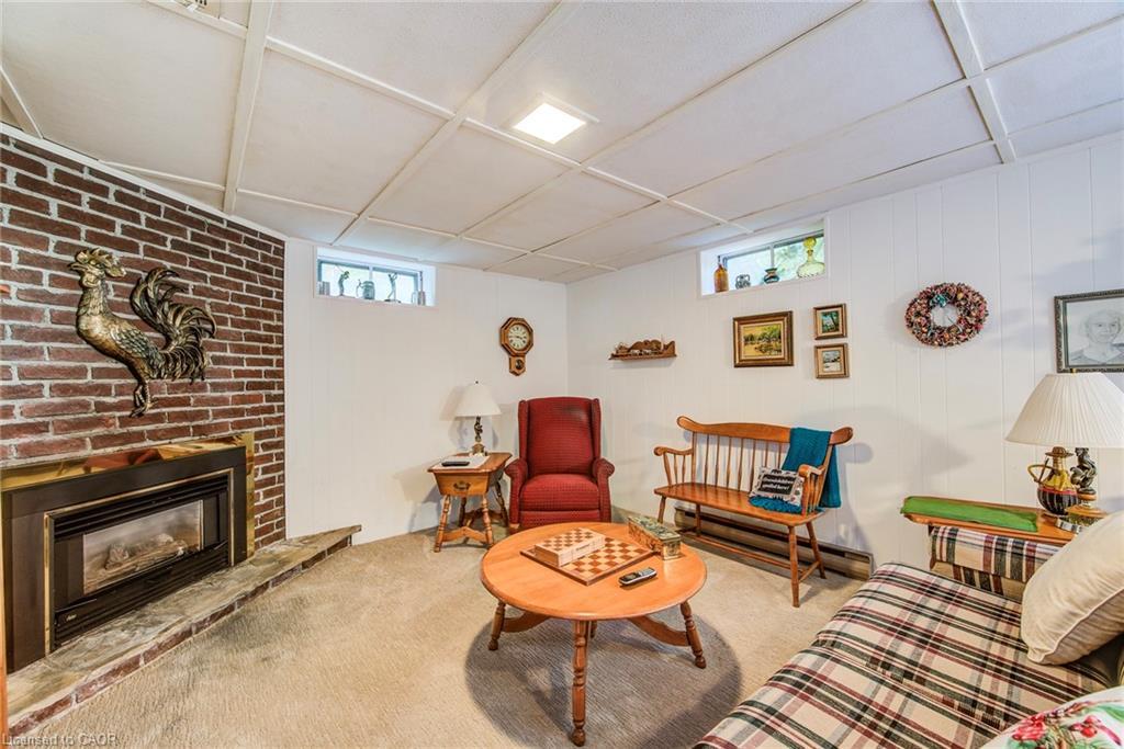 378 Stevenson Street N, Guelph, ON - Indoor Photo Showing Other Room With Fireplace