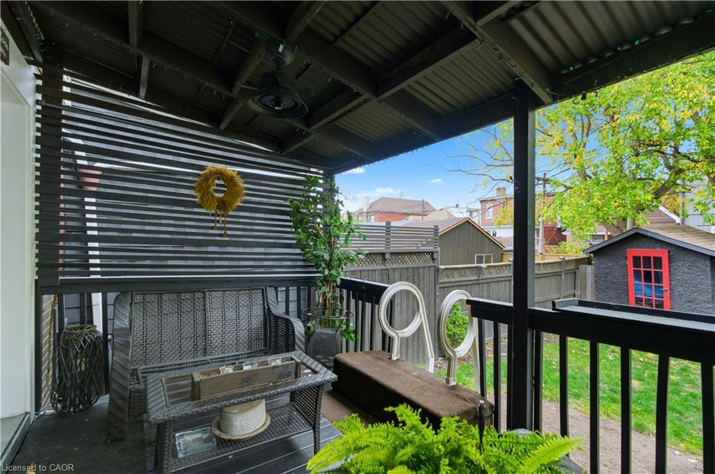 160 Balsam Avenue N, Hamilton, ON - Outdoor With Deck Patio Veranda With Exterior