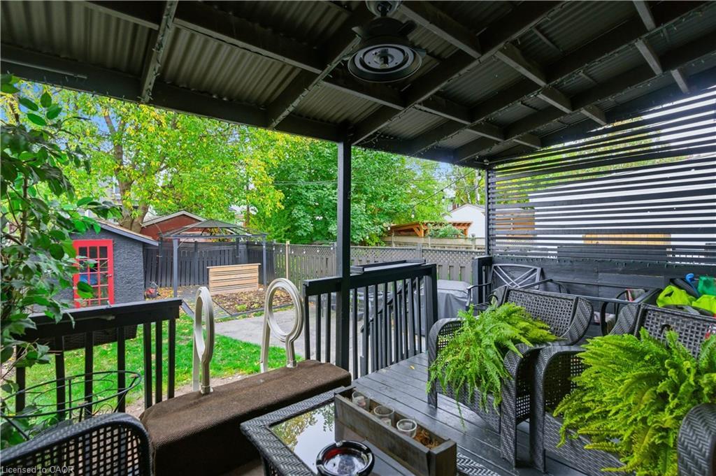 160 Balsam Avenue N, Hamilton, ON - Outdoor With Deck Patio Veranda With Exterior