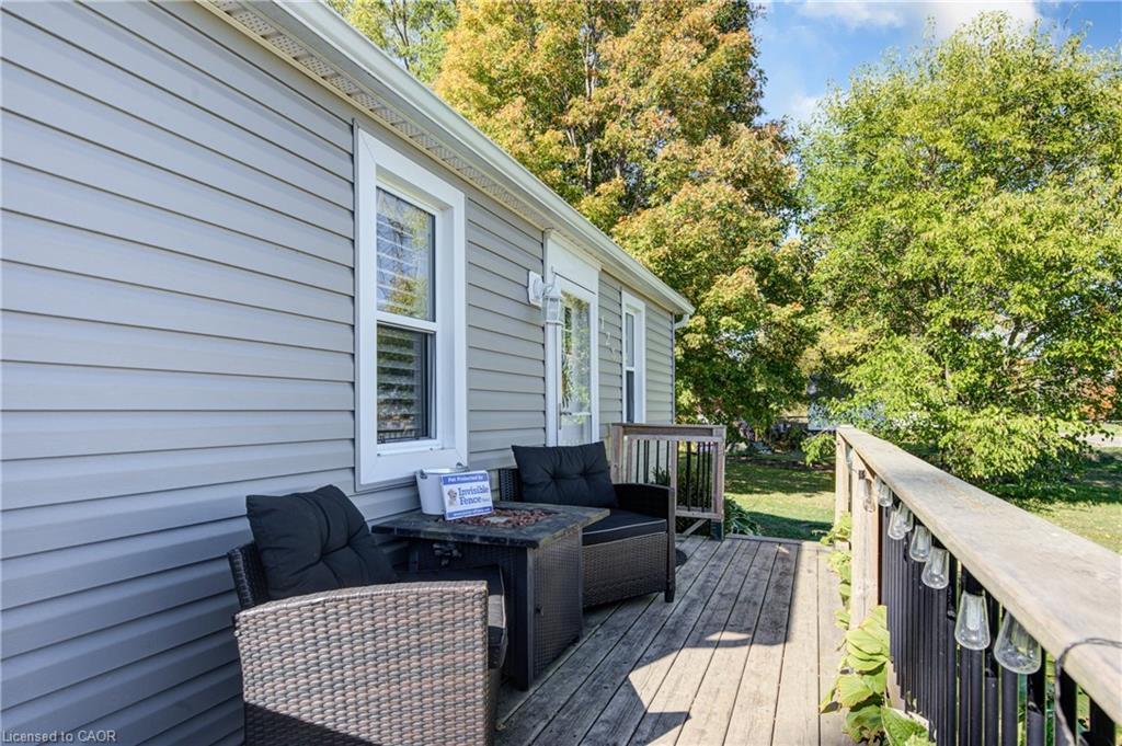 128 Dover Street, Otterville, ON - Outdoor With Deck Patio Veranda With Exterior