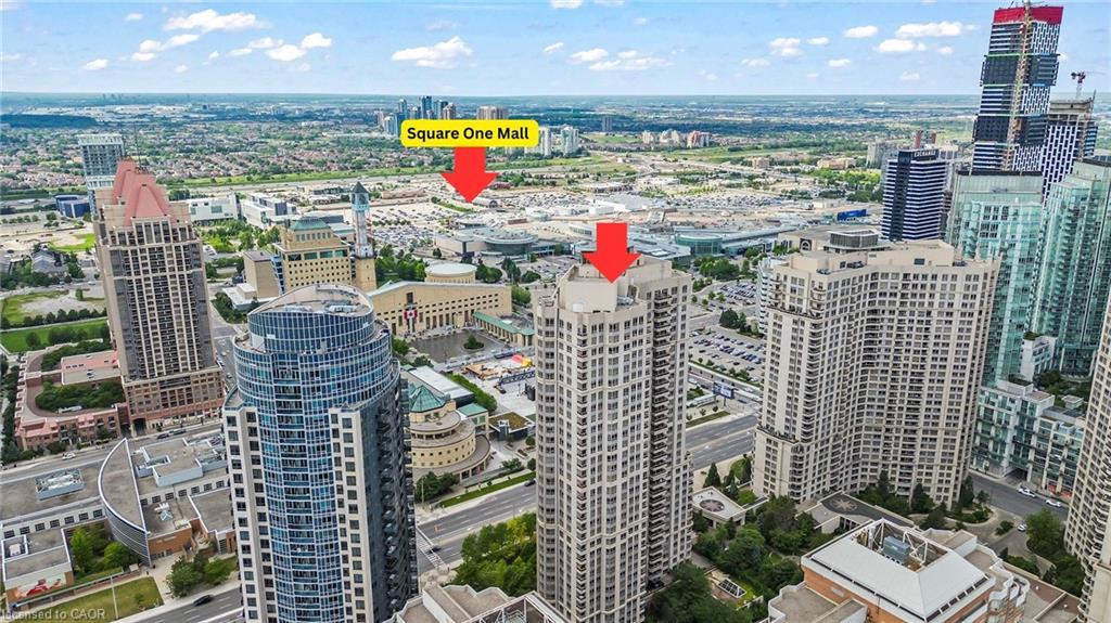 401-310 Burnhamthorpe Road W, Mississauga, ON - Outdoor With View