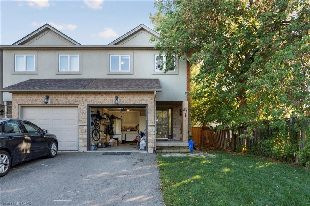 27 Pettit Street, Stoney Creek, ON - Outdoor With Facade