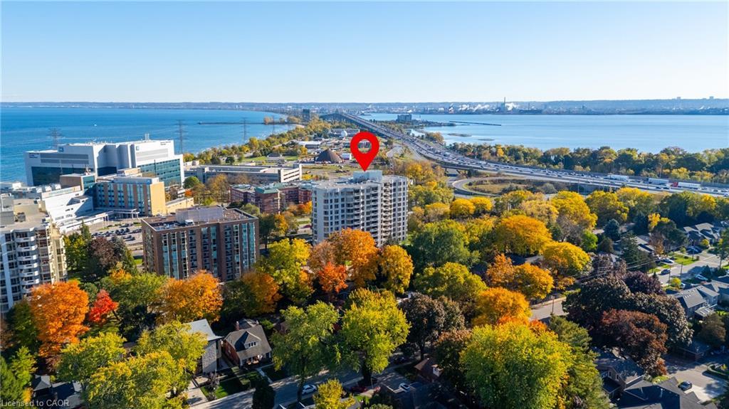 302-1201 North Shore Boulevard E, Burlington, ON - Outdoor With Body Of Water With View