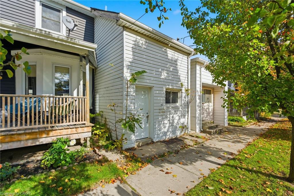 53 1/2-55 Duke Street, Brantford, ON - Outdoor With Deck Patio Veranda