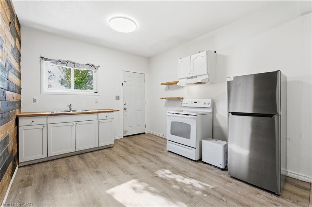 53 1/2-55 Duke Street, Brantford, ON - Indoor Photo Showing Kitchen With Double Sink