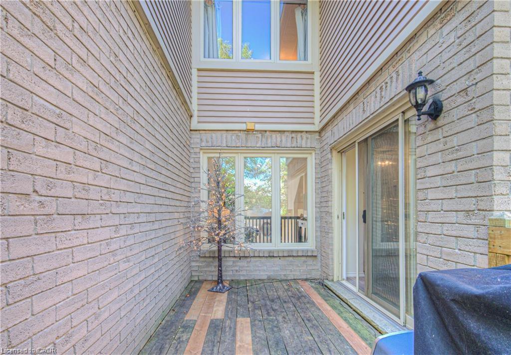 56-225 Benjamin Road, Waterloo, ON - Outdoor With Deck Patio Veranda With Exterior