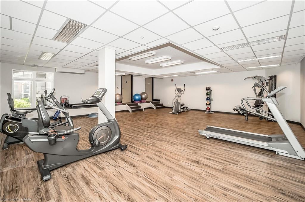 202-106 Bard Boulevard, Guelph, ON - Indoor Photo Showing Gym Room