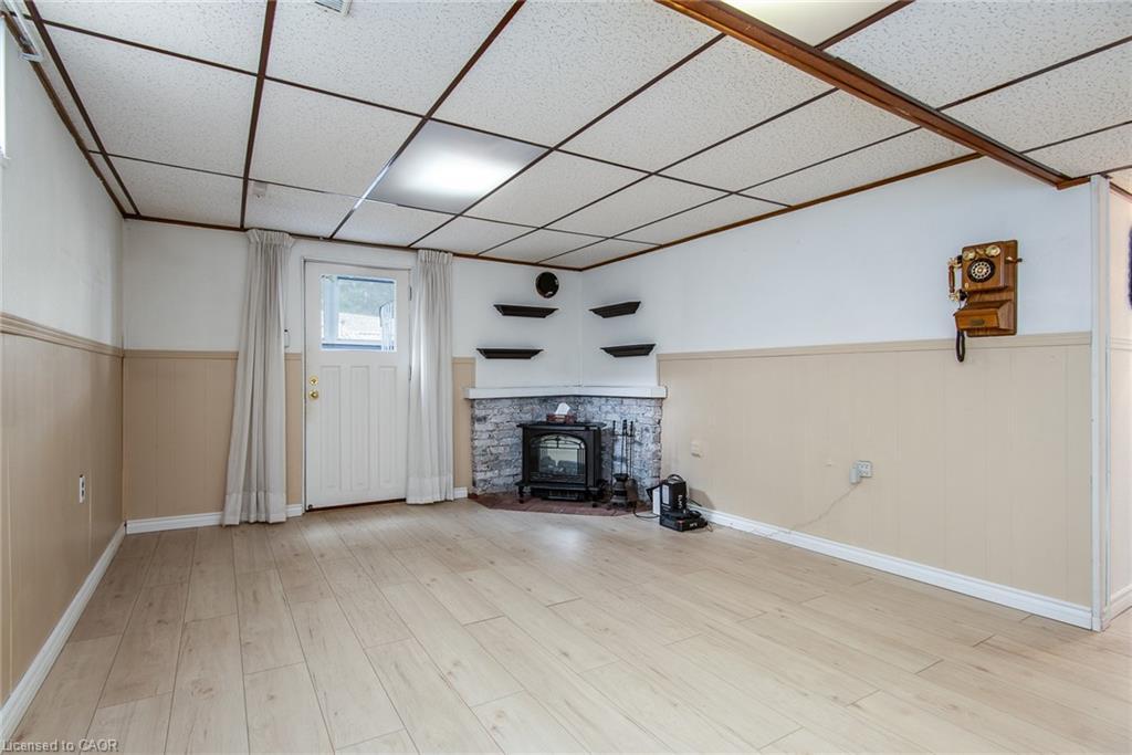 153 Pinedale Drive, Kitchener, ON - Indoor Photo Showing Other Room With Fireplace