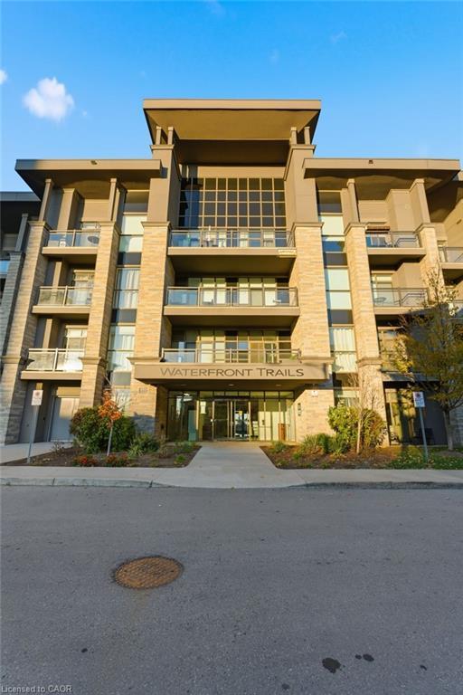 228-35 Southshore Crescent, Stoney Creek, ON - Outdoor With Balcony With Facade