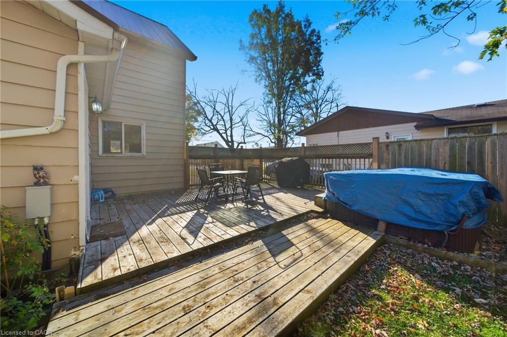 29 Monson Street, Jarvis, ON - Outdoor With Deck Patio Veranda With Exterior