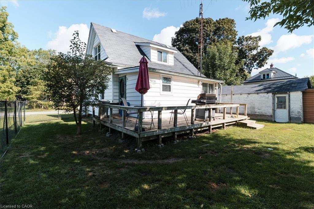 211 Mcnab Street W, Port Dover, ON - Outdoor With Deck Patio Veranda