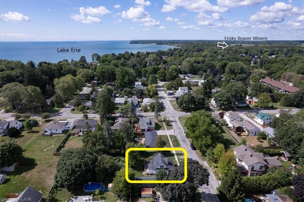 211 Mcnab Street W, Port Dover, ON - Outdoor With Body Of Water With View
