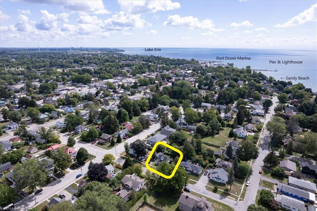 211 Mcnab Street W, Port Dover, ON - Outdoor With Body Of Water With View