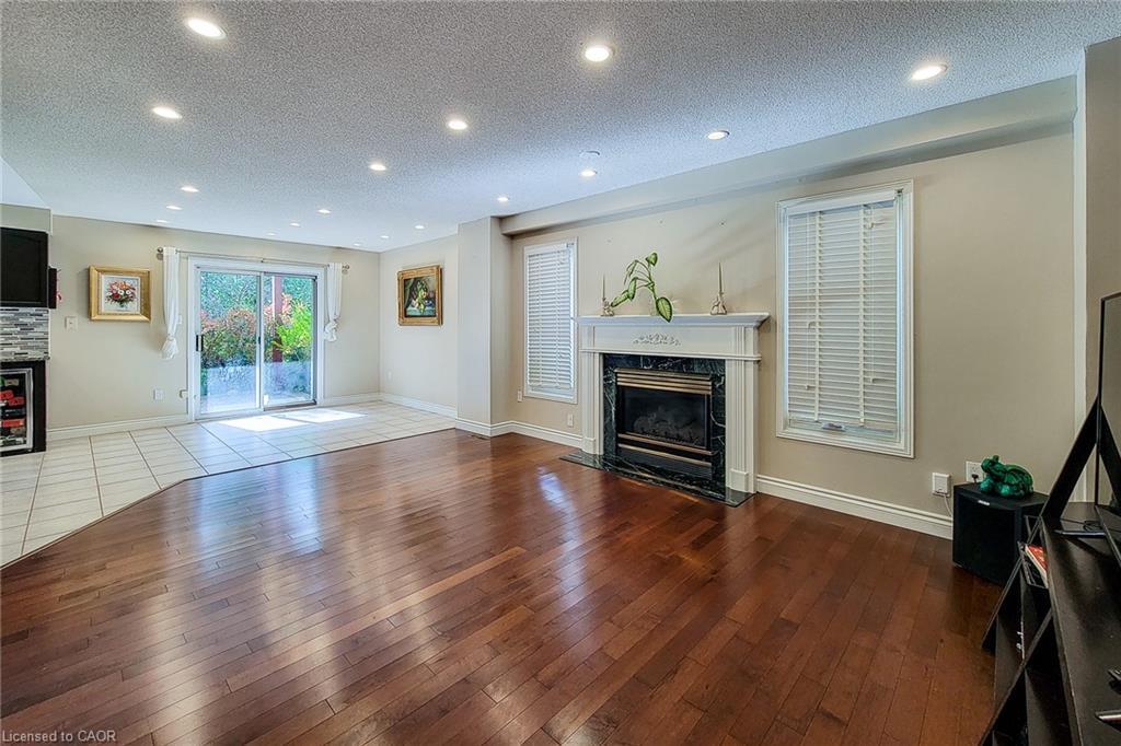 2 Citation Crescent, Hamilton, ON - Indoor Photo Showing Living Room With Fireplace