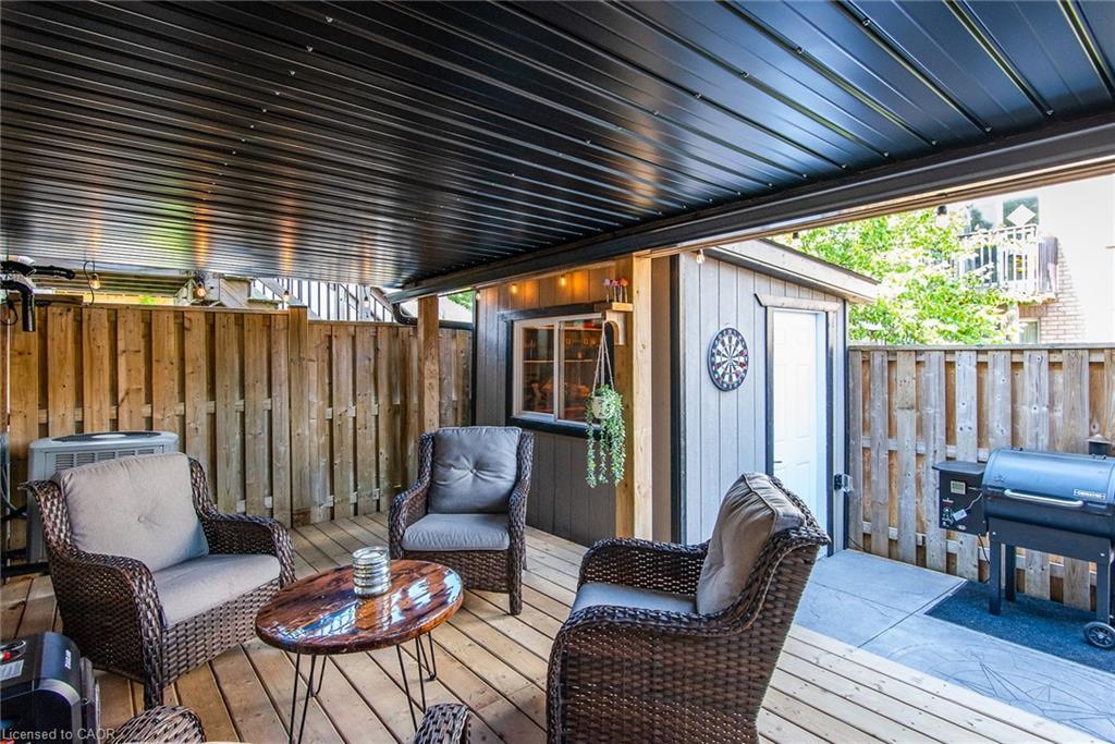 86-110 Highland Road E, Kitchener, ON - Outdoor With Deck Patio Veranda With Exterior