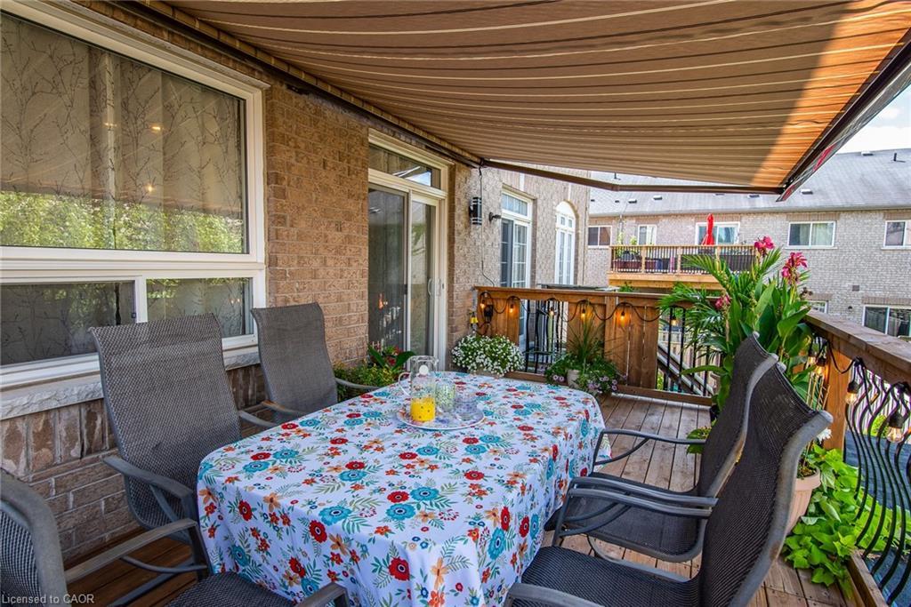 86-110 Highland Road E, Kitchener, ON - Outdoor With Deck Patio Veranda With Exterior